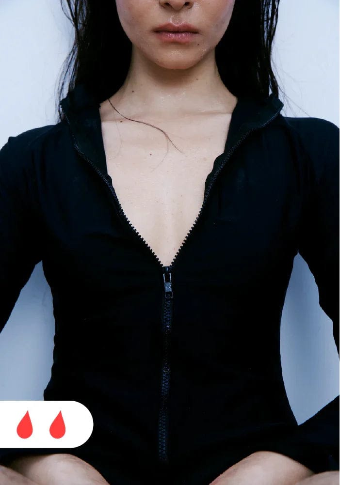 Blush Barely There menstrual swimsuit for women