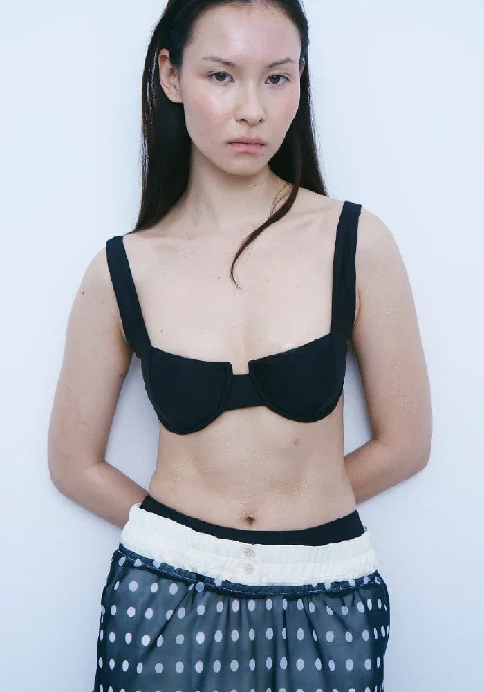 Scarlet Top - Black - Maiswim