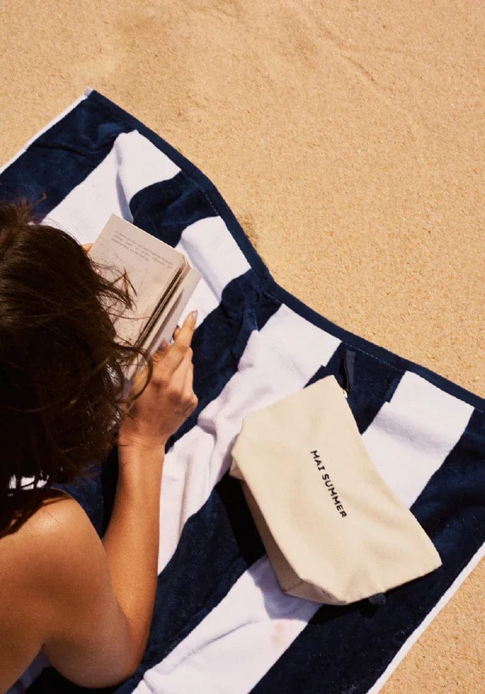 Beach-ready Tropique Pouch for swimwear and daily essentials