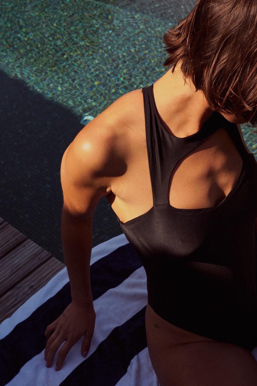 Savvy Menstrual Black One-piece