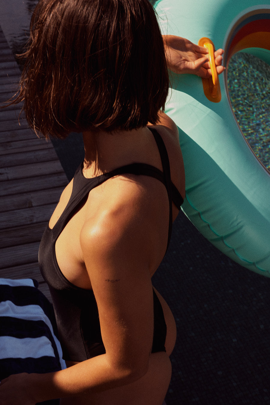 Savvy Menstrual Black One-piece