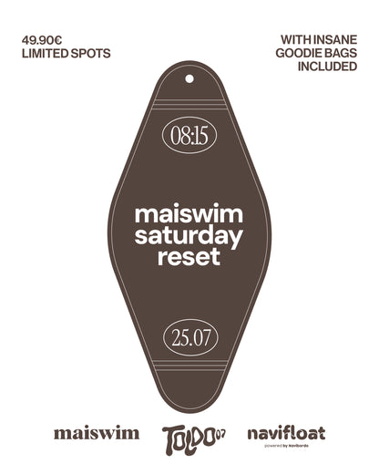 Maiswim Saturday Reset with Inês Lima - Yoga edit